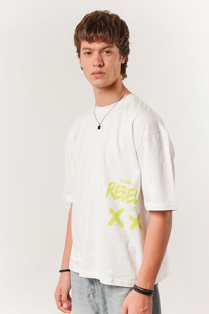Box Fit Tee - White