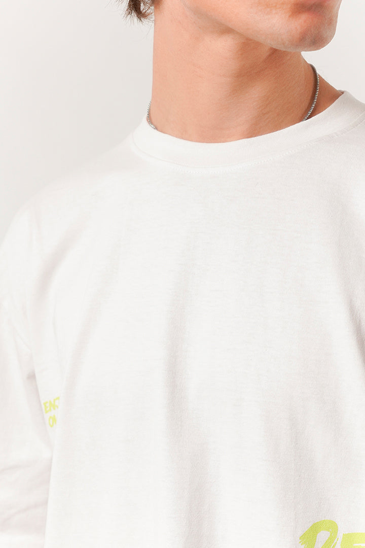 Box Fit Tee - White
