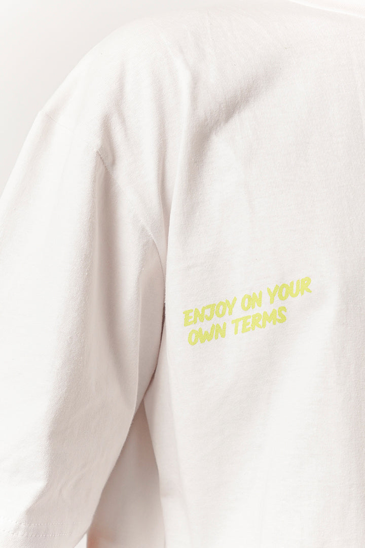 Box Fit Tee - White